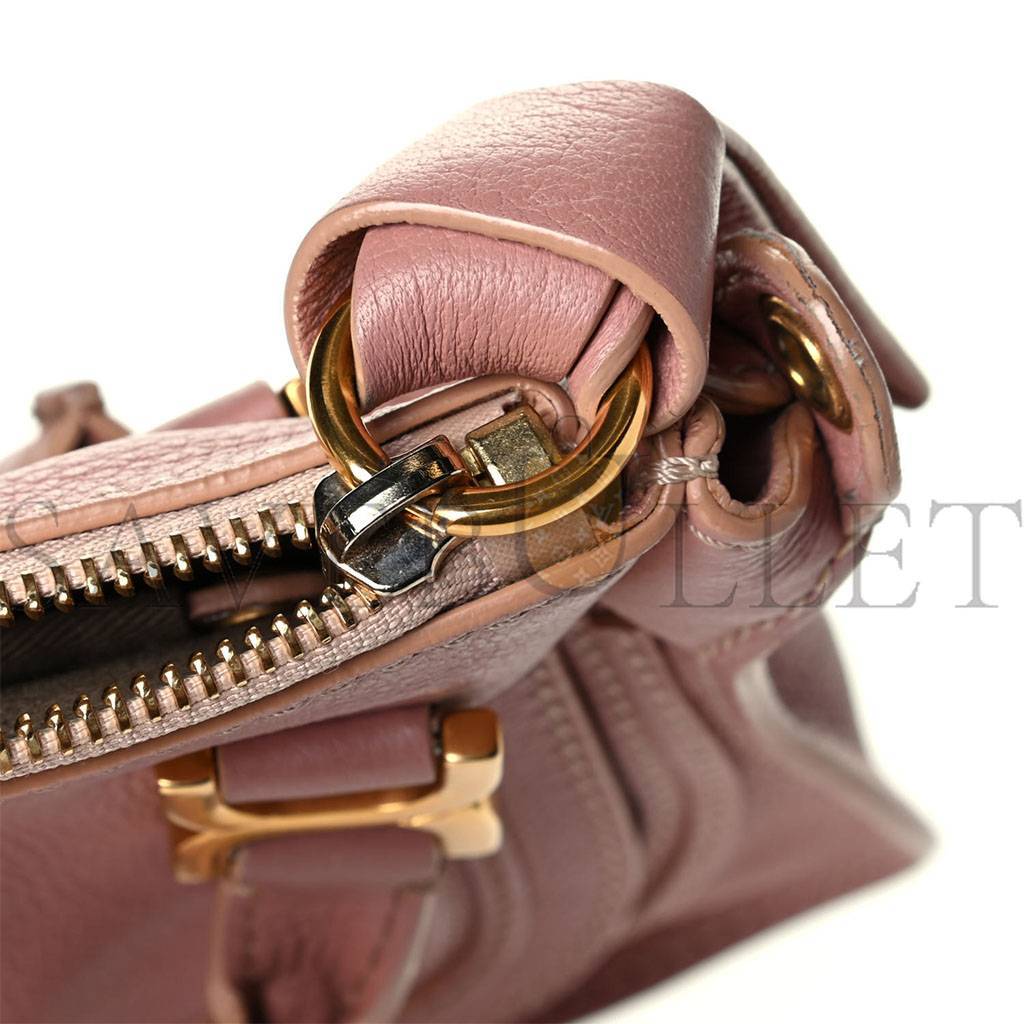 CHLOE CALFSKIN MINI MARCIE SATCHEL WATERLILY CHC23SS595I316L8 (24*17*8cm) CHLOE CALFSKIN MINI MARCIE SATCHEL WATERLILY CHC23SS595I316L8 (24*17*8cm)